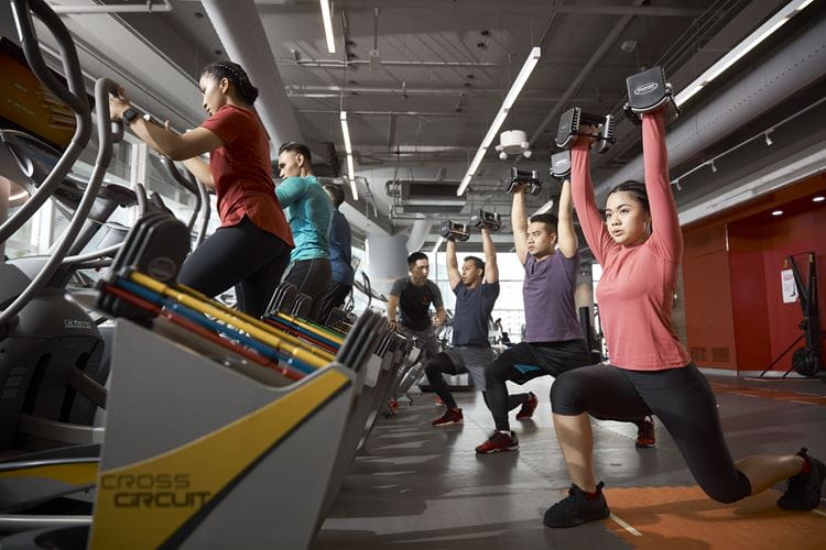 fitness first exercise class