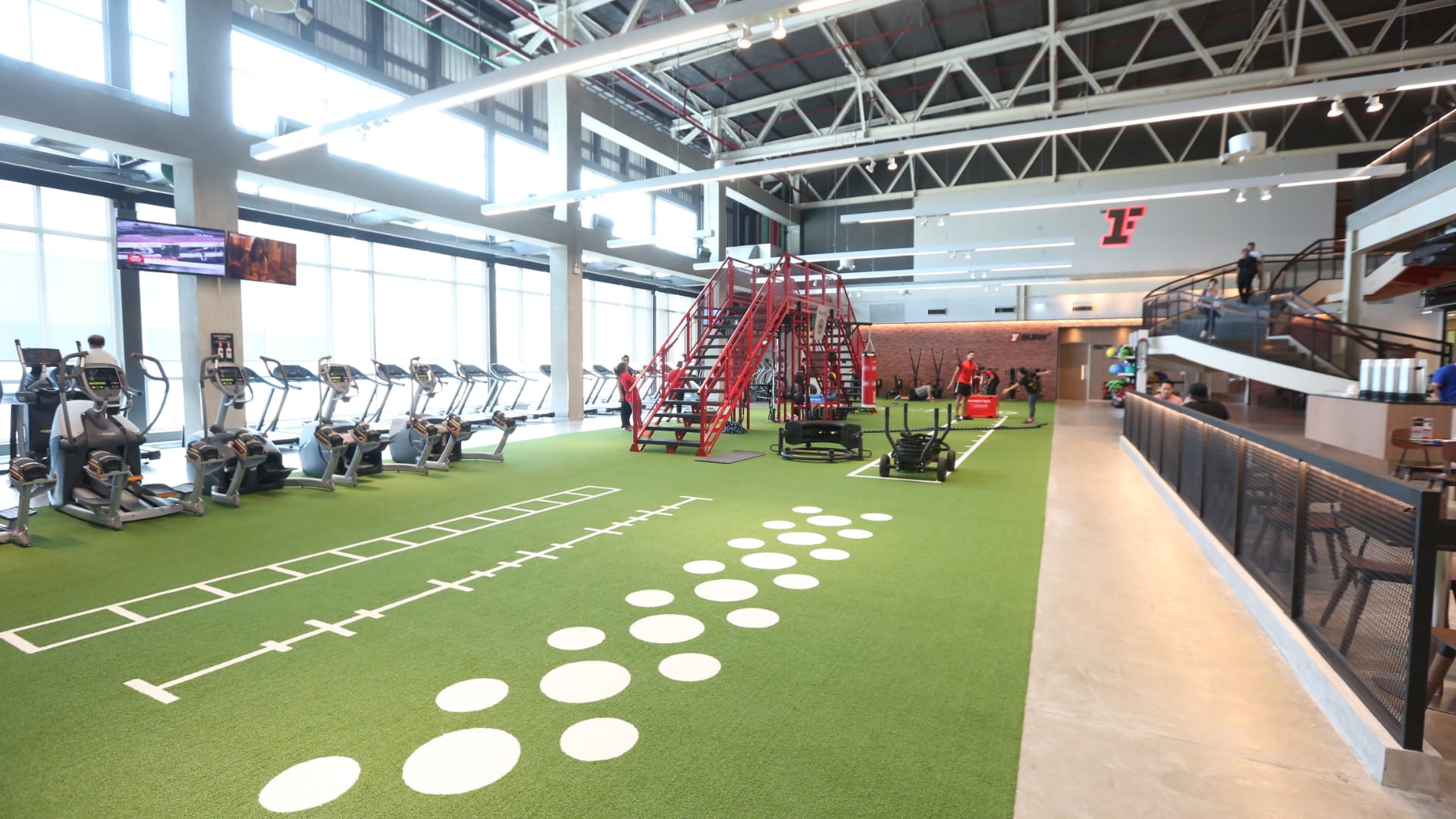 Workout area at Fitness First Club