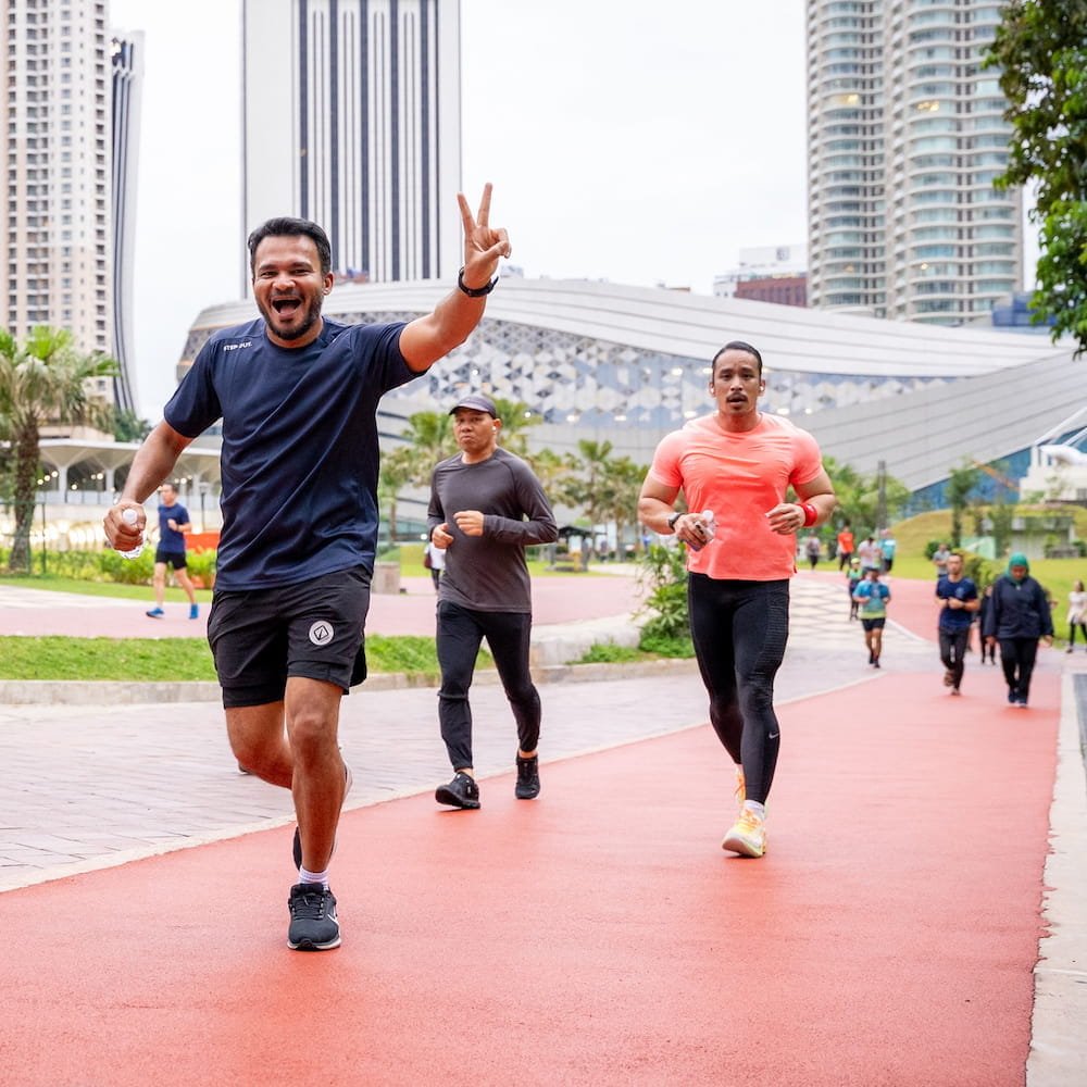 Run club by Fitness First and Celebrity Fitness around KL.
