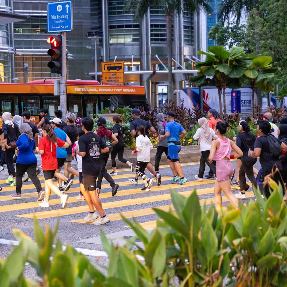 Run club by Fitness First and Celebrity Fitness around KL.