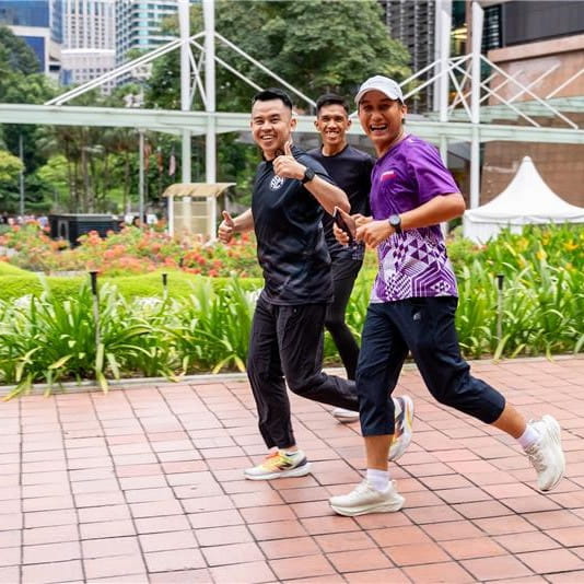 Run club by Fitness First and Celebrity Fitness around KL.