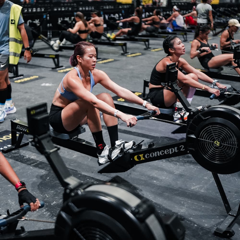 Hyrox station - Rowing