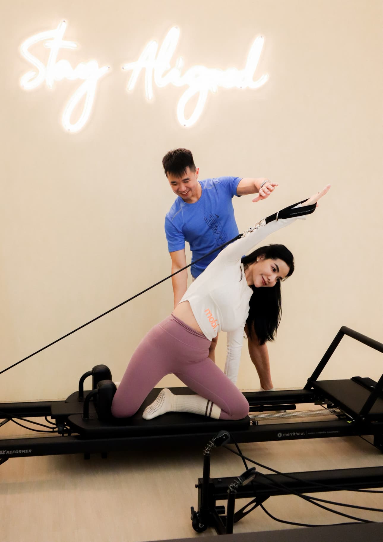 Reformer Pilates Hero Banner Mobile