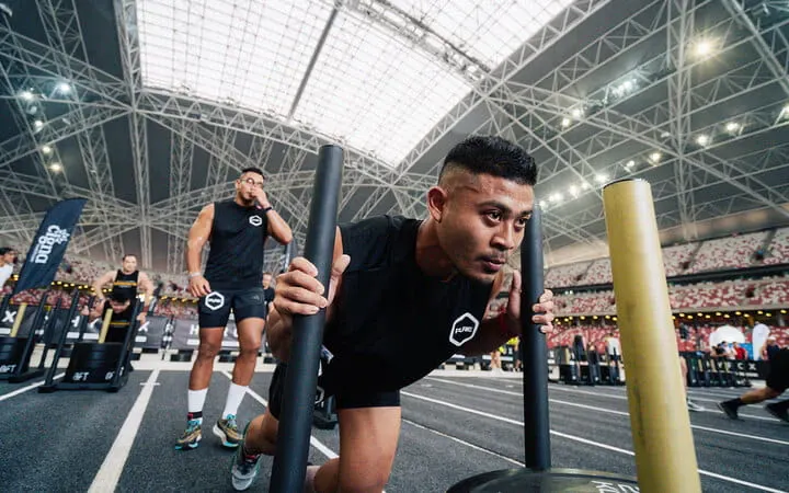 fitnessfirst-hyrox-sled-push